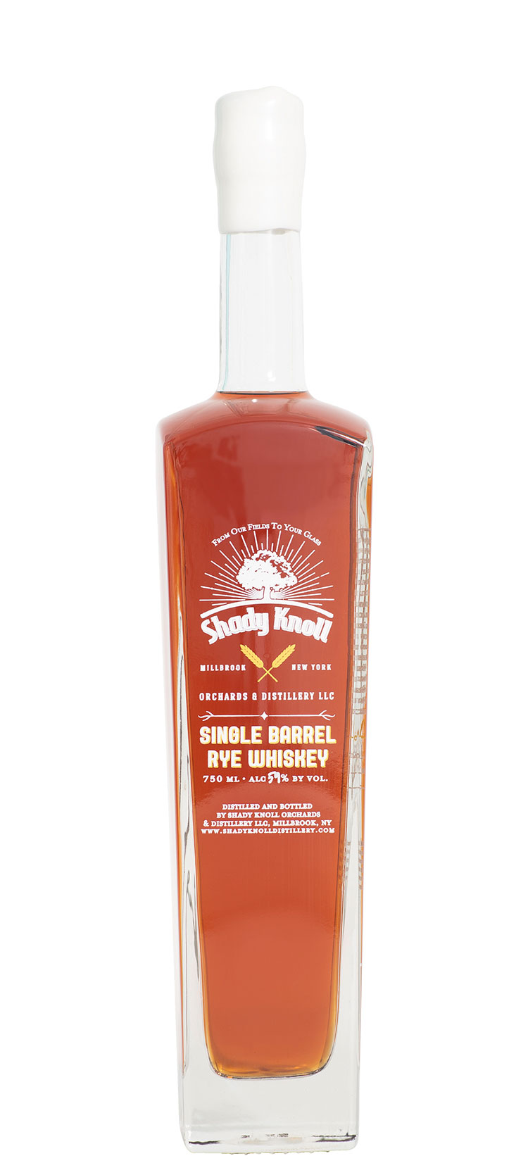 Shady Knoll Single Barrel Rye Whiskey